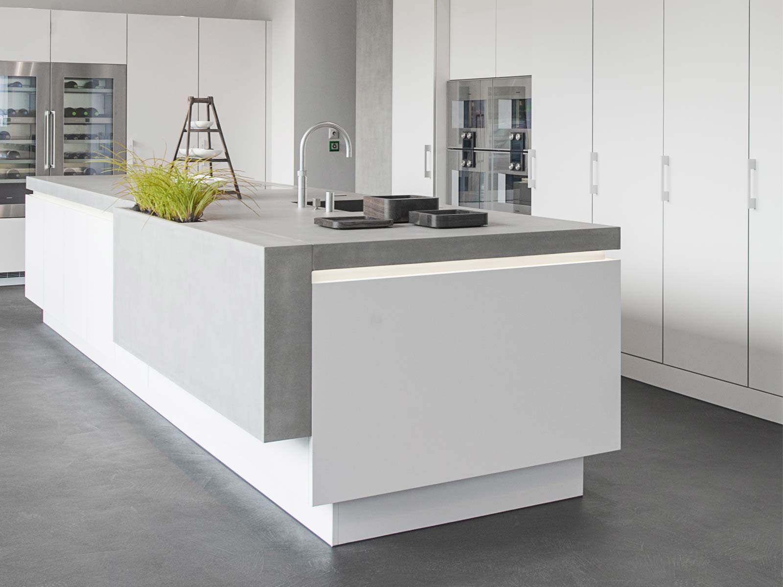 beton-inspiration-kueche-grau beton-inspiration-kueche-grau